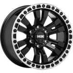Image of LENSO Wheels MX-BRUTAL Black with Edge Polish