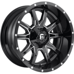 Image of FUEL OFFROAD Wheels VANDAL GLOSS BLACK MILLED