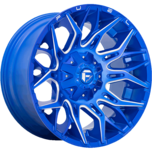 Image of FUEL OFFROAD Wheels TWITCH ANODIZED BLUE MILLED