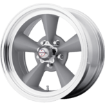 Image of American Racing Wheels TT O VINTAGE SILVER W/ MACHINED LIP