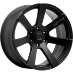 Image of LENSO Wheels RT-G MATT BLACK WITH LASER TEXT