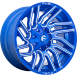 Image of FUEL OFFROAD Wheels TYPHOON ANODIZED BLUE MILLED