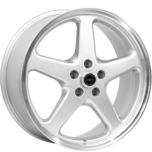 Image of FORGEAUTO Wheels WS-5 SILVER MACHINED LIP