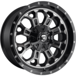 Image of FUEL OFFROAD Wheels CRUSH 1-PIECE GLOSS MACHINED DOUBLE DARK TINT