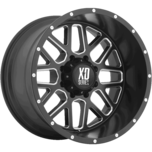 Image of XD Wheels XD820 GRENADE Satin Black Milled