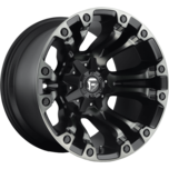 Image of FUEL OFFROAD Wheels VAPOR MATTE BLACK DOUBLE DARK TINT