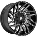Image of FUEL OFFROAD Wheels TYPHOON GLOSS BLACK MILLED