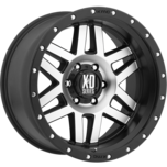 Image of XD Wheels XD128 MACHETE Machined Face Black Ring
