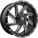 Image of FUEL OFFROAD Wheels RENEGADE 1-PIECE MATTE BLACK MILLED