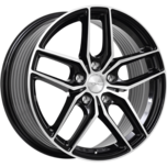 Image of PDW Wheels ROTARY Black Machined