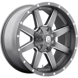 Image of FUEL OFFROAD Wheels MAVERICK 1-PIECE ANTHRACITE MILLED SPOKE