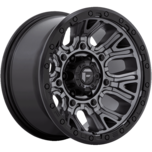 Image of FUEL OFFROAD Wheels TRACTION	 MATTE GUNMETAL WITH BLACK RING