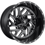 Image of FUEL OFFROAD Wheels TRITON GLOSS BLACK MILLED