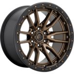 Image of FUEL OFFROAD Wheels REBEL 6 MATTE BRONZE BLACK BEAD RING