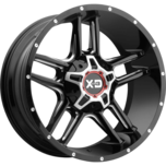 Image of XD Wheels XD839 CLAMP Gloss Black Milled