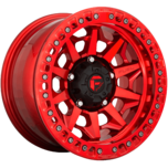 Image of FUEL OFFROAD Wheels COVERT BEADLOCK CANDY RED