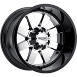 Image of Moto Metal Wheels MO962 PVD Center Gloss Black Lip