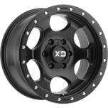 Image of XD Wheels XD131 RG1 Satin Black With Reinforcing Ring