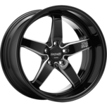 Image of LENSO Wheels D1-RACING GLOSS BLACK MILLED CHAMFER