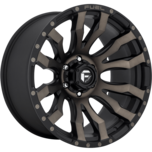 Image of FUEL OFFROAD Wheels BLITZ MATTE BLACK DOUBLE DARK TINT