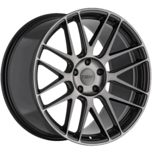 TSW by WheelPros NORD SEMI GLOSS BLACK MILLED-MACHINED DARK TINT FACE