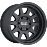 Image of Black Rhino By Wheelpros Wheels STADIUM MATTE BLACK RF