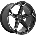 Image of Niche Wheels ARROW GLOSS BLACK BRUSHED