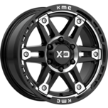 Image of XD Wheels XD840 SPY II Gloss Black Machined