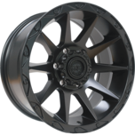 Image of American Outlaw Wheels CORD Satin Black