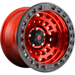 Image of FUEL OFFROAD Wheels ZEPHYR BEADLOCK CANDY RED