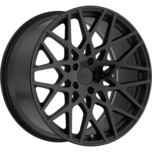 TSW by WheelPros VALE DOUBLE BLACK - MATTE BLACK W/ GLOSS BLACK FACE