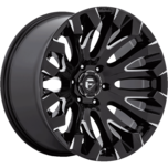 Image of FUEL OFFROAD Wheels QUAKE GLOSS BLACK MILLED
