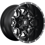 Image of FUEL OFFROAD Wheels LETHAL 1-PIECE MATTE BLACK MILLED