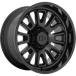 Image of XD Wheels XD864 ROVER Satin Black With Gloss Black Lip