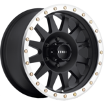 Image of Method Race Wheels 304 Double Standard MATTE BLACK - MACHINED LIP
