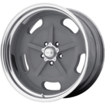 Image of American Racing Wheels SALT FLAT SPECIAL MAG GRAY W/ CENTRE POLISHED BARREL