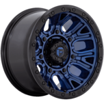 Image of FUEL OFFROAD Wheels TRACTION	 DARK BLUE WITH BLACK RING