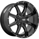 Image of Moto Metal Wheels MO970 SATIN BLACK MILLED