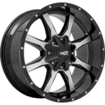 Image of Moto Metal Wheels MO970 Gloss Black With Milled Lip