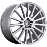 Mandrus By WheelPros ROTEC SILVER W/ MIRROR CUT FACE