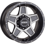 Image of CSA Wheels Dakar Gunmetal Machined Face