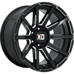 Image of XD Wheels XD847 OUTBREAK Gloss Black Milled
