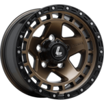 Image of LENSO Wheels M79 BRONZE WITH BLACK LIP