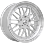 Image of PDW Wheels LEMANZ Silver Machined Lip