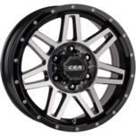 Image of CSA Wheels Renegade Large Cap Gloss Black Machined Face