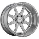 Image of XD Wheels XD844 PIKE Titanium Brushed Milled