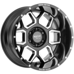 Image of Moto Metal Wheels MO981 SPADE Gloss Black Machined