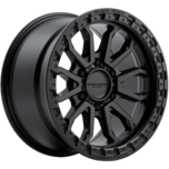Image of Black Rock Wheels Cobra Satin Black
