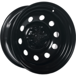 Image of Dynamic Steel Wheels Round Black