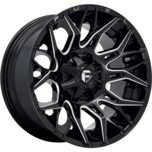 Image of FUEL OFFROAD Wheels TWITCH GLOSSY BLACK MILLED